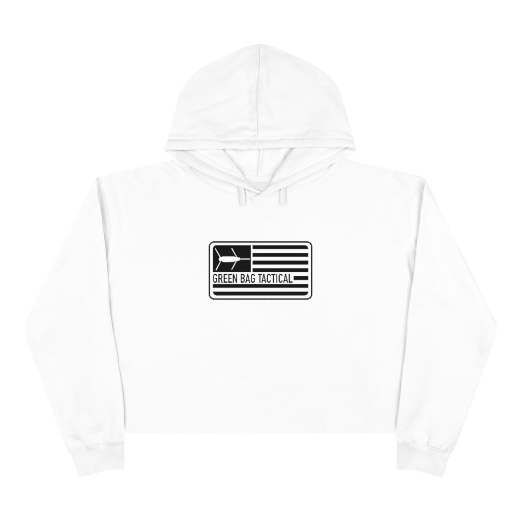 American Hooker Crop Top Hoodie