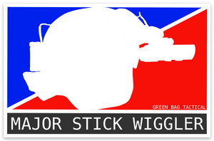 Major Stick Wiggler Sticker