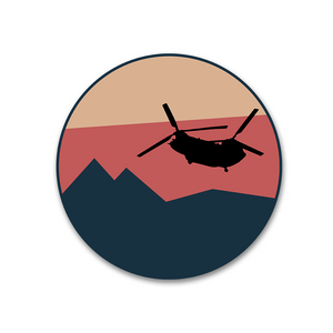 Chinook Mountain Sticker
