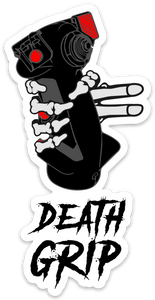 Death Grip Sticker