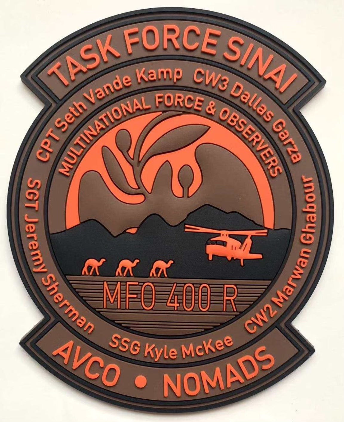 Task Force Sinai Memorial PVC Patch